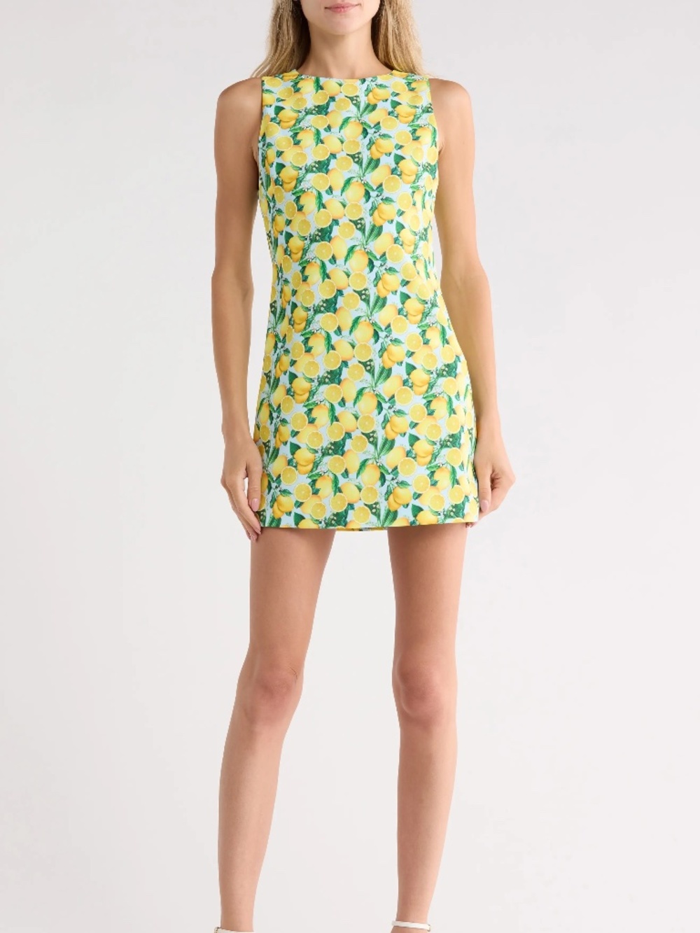 e + Olivia Clyde Lemon Squeeze Minidress Sz 12 AUTH NEW